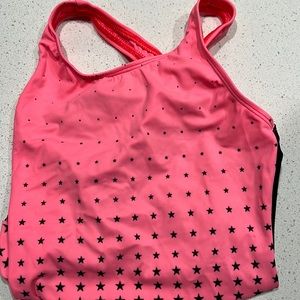 CM / peach / pink with black stars